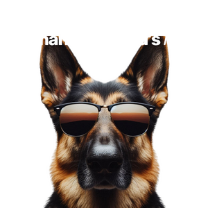 German Shepherd's mum